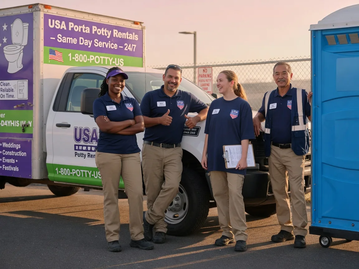 Porta Potty Rental company in Burgettstown, PA