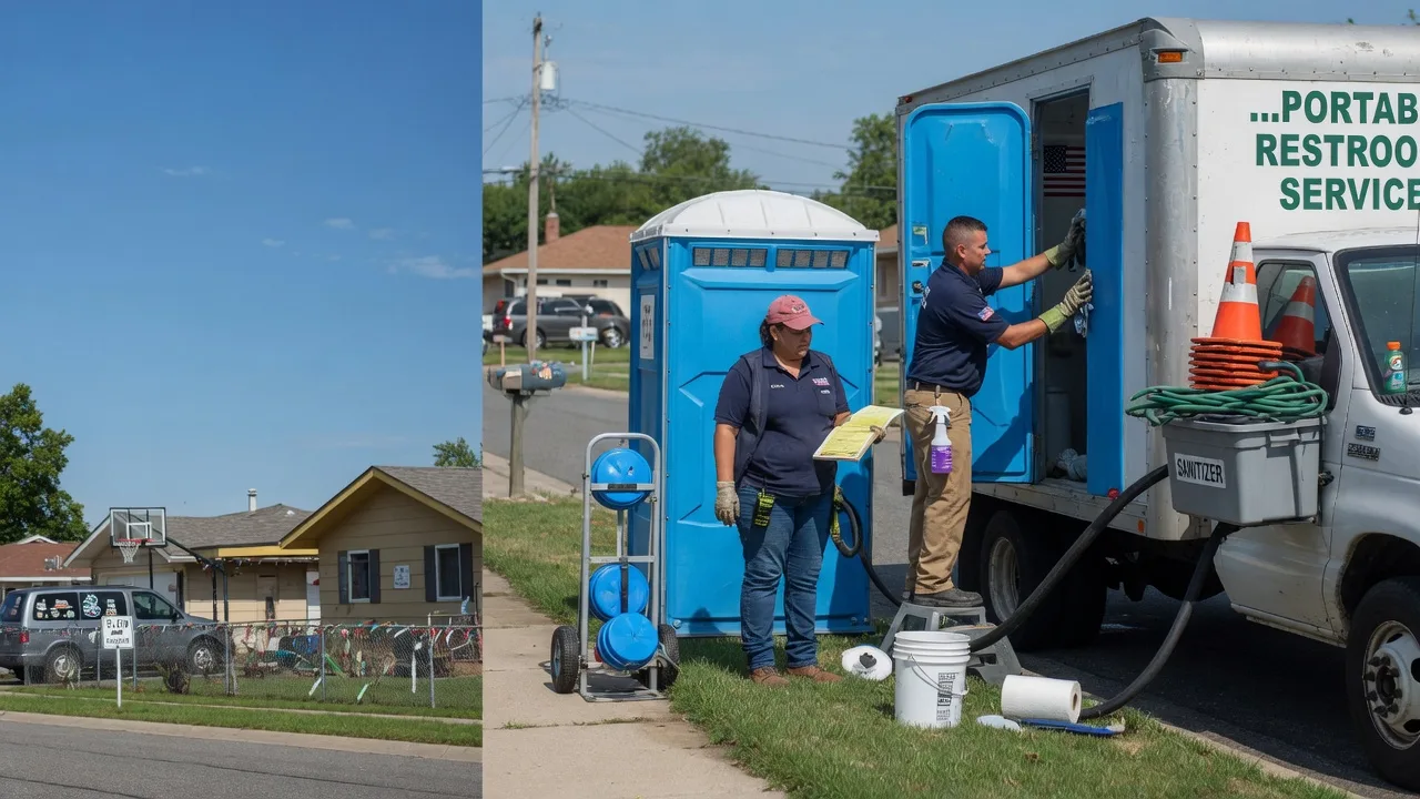 Portable Toilet Rental in Burgettstown, PA near me